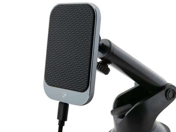 BMW MagSafe Signature Edition – magnetisk bilholder med trådløs lading 15 W (svart)