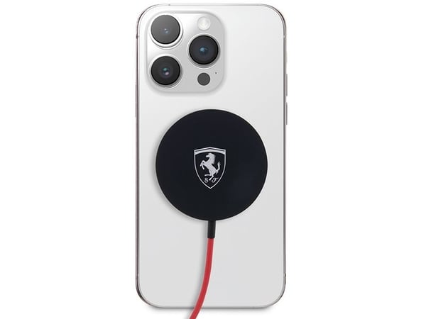 Induktiv laddare 15W Ferrari MagSafe (FECBMSMENK)