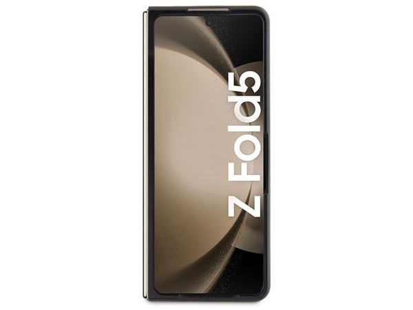 Samsung Galaxy Z Fold 5 - svart BMW läderfodral i karbon