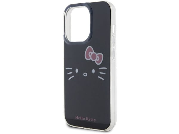 Sourcing Hello Kitty HKHCP13XHKHLK mobilskal till iPhone 13 Pro Max 6,7" svart/svart hårdskal IML Kitty Face
