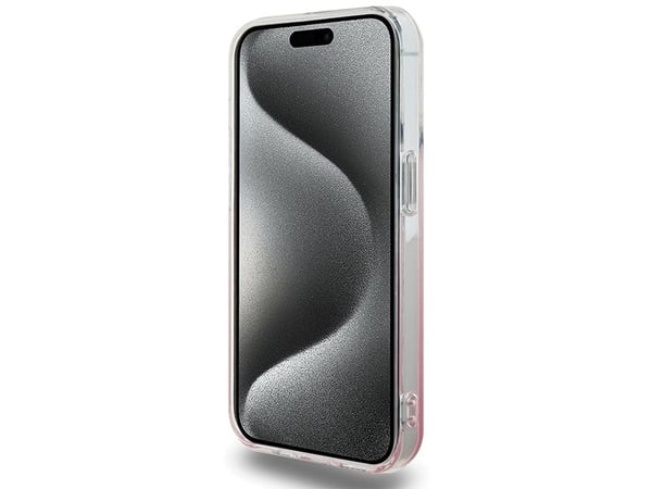 Hankinta Hello Kitty HKHCP15LHDGKEP iPhone 15 Pro 6.1" vaaleanpunainen / vaaleanpunainen kovakotelo IML Gradientti Electrop Kitty Head