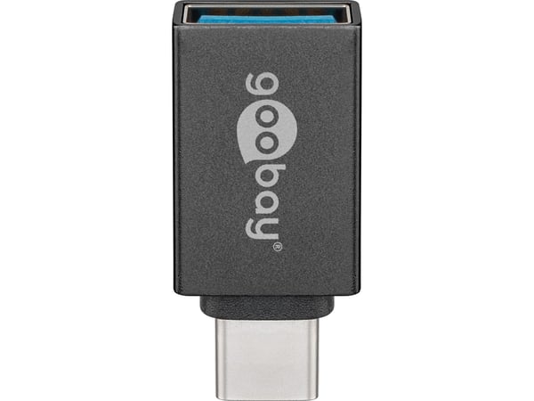 goobay USB 3.0 USB-C -sovitin Harmaa
