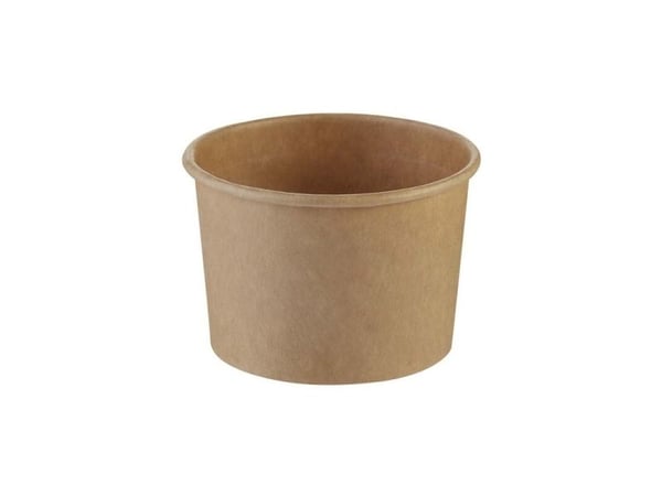 Delicup kartong oblekt brun/brun 5 oz/150ml 50st/förpackning
