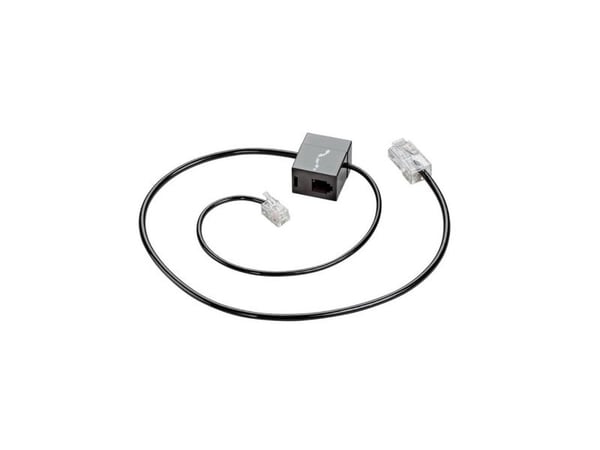 Poly - Kuulokekaapeli - 3,5 mm audioliitäntä 3,5 mm audioliitäntään - Elektroninen koukkukytkin (EHS) - Poly Savi -laitteeseen