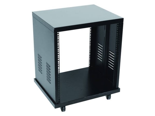 Roadinger 30103168, 10U, 50kg, 17.1kg, musta