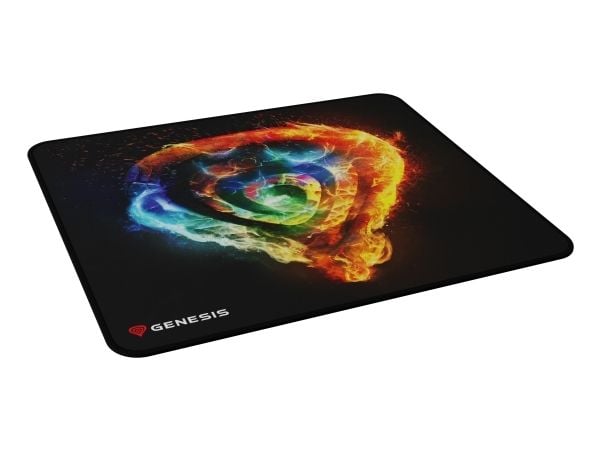 GENESIS Carbon 500 M Fire G2, Multifärg, Bild, Tyg, Gummi, Halksäkert underlag, Spelmusmatta