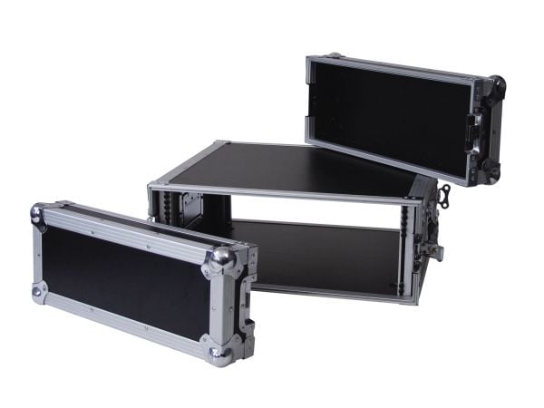 Roadinger 30109784 19" rack 4U trä inkl. handtag
