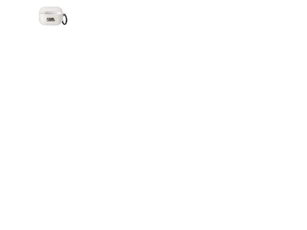 Karl Lagerfeld-fodral KLAP2HNIKTCT för Apple AirPods Pro 2 transparent Ikonik-fodral