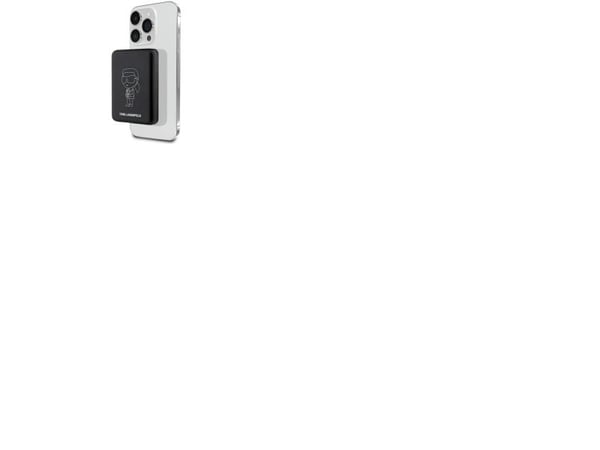 Powerbank Karl Lagerfeld KLPBMKIOTTGK 3000 mAh, svart