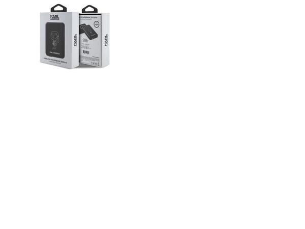 Powerbank Karl Lagerfeld KLPBMKIOTTGK 3000 mAh, svart