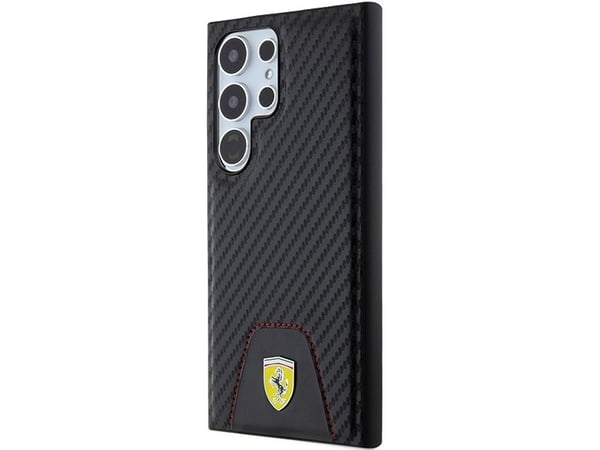 Ferrari FEHCS24LN3 PUK S24 Ultra S928 hårt skal Carbon stitched bottom svart