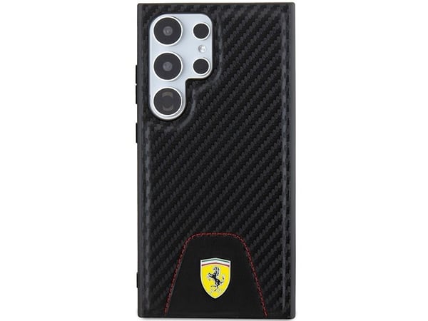 Ferrari FEHCS24LN3 PUK S24 Ultra S928 hårt skal Carbon stitched bottom svart