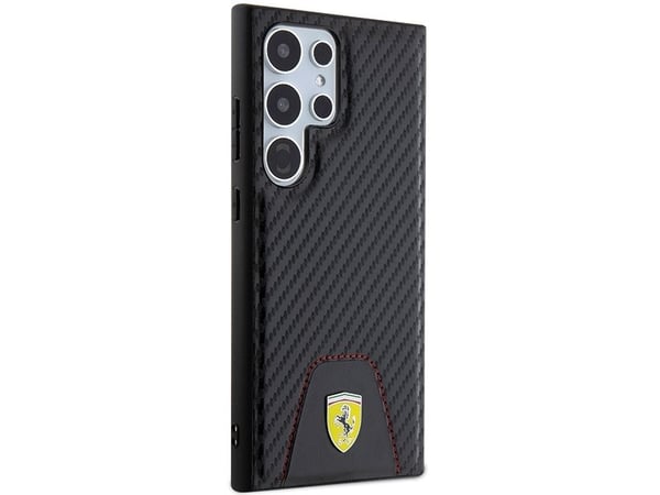 Ferrari FEHCS24LN3 PUK S24 Ultra S928 hårt skal Carbon stitched bottom svart