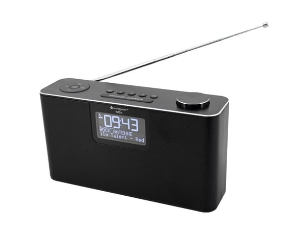 Soundmaster DAB700SW bordsradio DAB+ / FM - väckfunktion - handsfree - svart