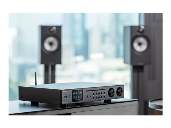 Kenwood KR-W8000SCD-B, 30 W, Stereo, 3,5 mm, RCA, trådbunden, A2DP, AVRCP