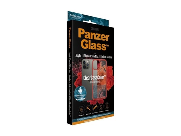 PanzerGlass PanzerGlass Clear Apple iPhone 12 Pro Max – transparent och röd