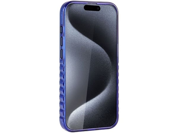 Kotelo Audi IML IML Big Logo MagSafe Kotelo iPhone 15 Pro 6.1" sininen / tummansininen hardcase AU-IMLMIP15P-Q5/D2-BE