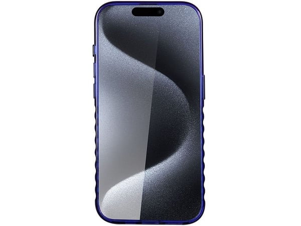 Kotelo Audi IML IML Big Logo MagSafe Kotelo iPhone 15 Pro 6.1" sininen / tummansininen hardcase AU-IMLMIP15P-Q5/D2-BE