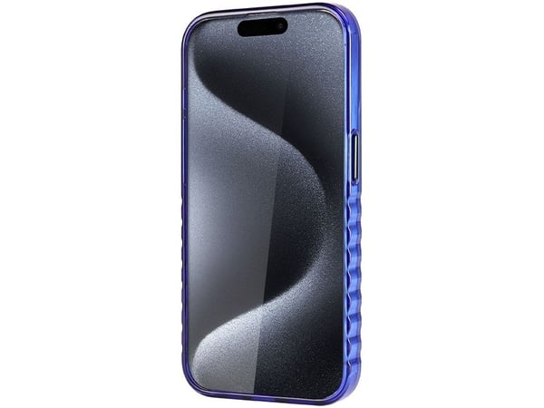 Kotelo Audi IML IML Big Logo MagSafe Kotelo iPhone 15 Pro 6.1" sininen / tummansininen hardcase AU-IMLMIP15P-Q5/D2-BE