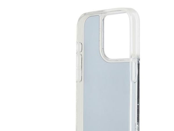 DKNY-deksel til IPHONE 14 Pro DKHCP14LLBNAEK (DKNY HC Liquid Glitters med buelogo) Svart