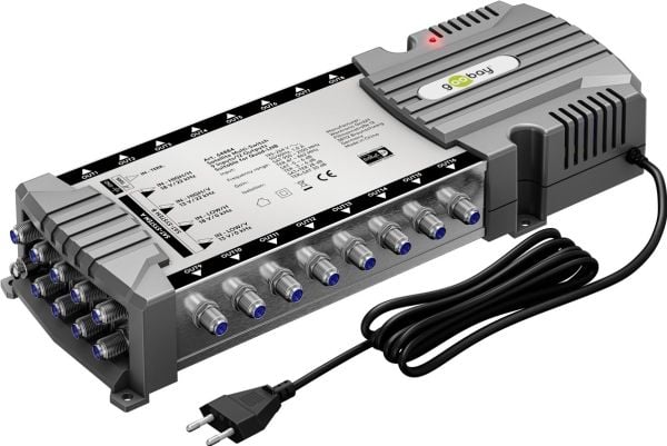 Goobay satellitt multiswitch 9 innganger/16 utganger (64884)