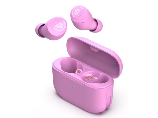 JLab Audio Go Air POP - True wireless-hörlurar med mikrofon - inuti örat - Bluetooth - rosa