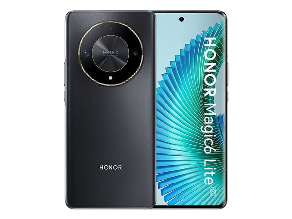 Honor Magic6 Lite - 5G smarttelefon - dobbelt-SIM - RAM 8 GB / Internminne 256 GB - OLED-display - 6.78" - 2652 x 1200 piksler (120 Hz) - 3x bakkam...