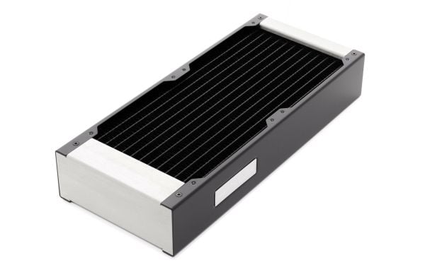 Watercool 24113, Radiatorfilter, mässing, Koppar, Rostfritt stål, Svart, 1/4", 12 cm, 275 mm