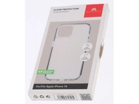 Black Rock 226373, Etui, Apple, iPhone 14, 15,5 cm (6.1"), Gjennomsiktig