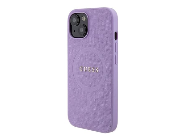 Guess GUHMP15MPSAHMCU iPhone 15 Plus/14 Plus 6.7" lila hardcase Saffiano MagSafe