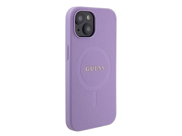Guess GUHMP15MPSAHMCU iPhone 15 Plus/14 Plus 6.7" lila hardcase Saffiano MagSafe