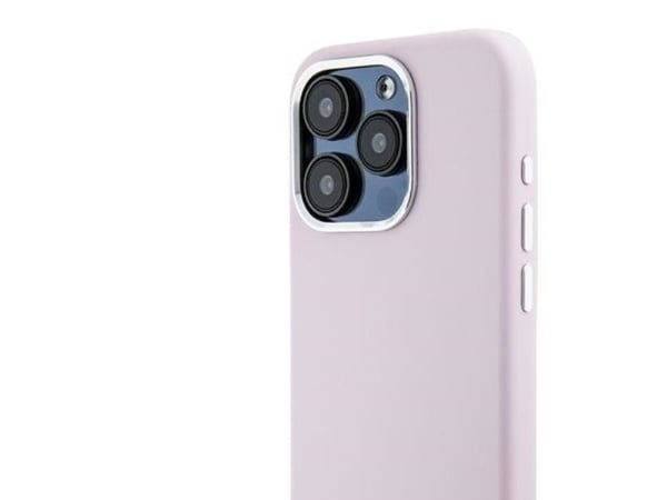 DKNY Liquid Silicone Small Metal Logo MagSafe - skal iPhone 14 Pro (rosa)
