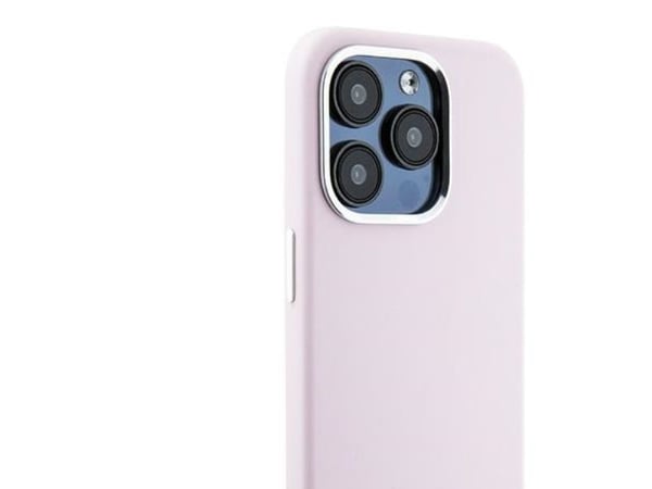DKNY Liquid Silicone Small Metal Logo MagSafe - skal iPhone 14 Pro (rosa)