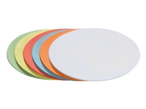Franken GmbH Moderationskort ovala 19x11cm sk sorterat paket 300 kort - 130 g/m² ( UMZS 1119 99 )