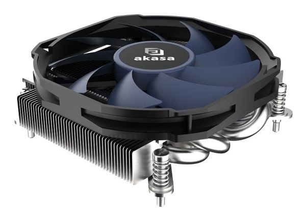 Akasa ALUCIA H4i, Luftkjøler, 9,2 cm, 800 RPM, 3600 RPM, Sort