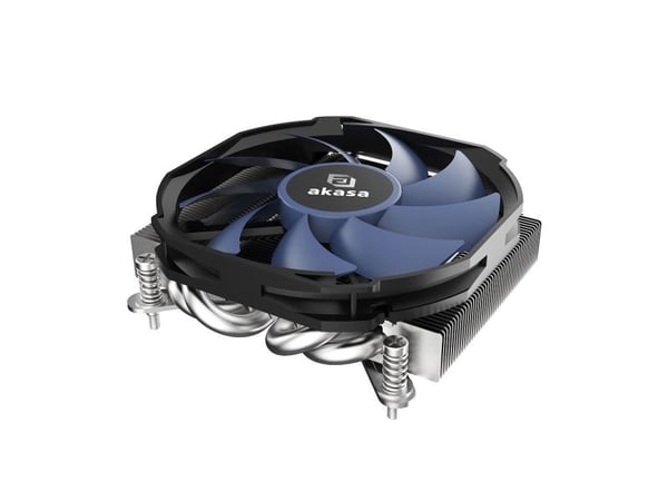 Akasa ALUCIA H4i, Luftkjøler, 9,2 cm, 800 RPM, 3600 RPM, Sort