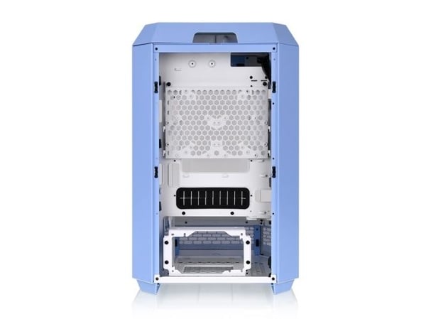 Thermaltake The Tower 300 - Microtower - mini ITX / micro ATX - genomskinlig sidopanel (härdat glas) - ingen strömförsörjning - hortensia blå - USB...