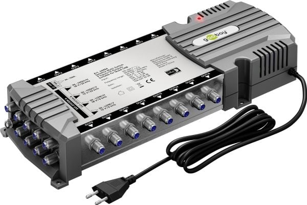 Goobay satellitt multiswitch 9 innganger/16 utganger (64884)