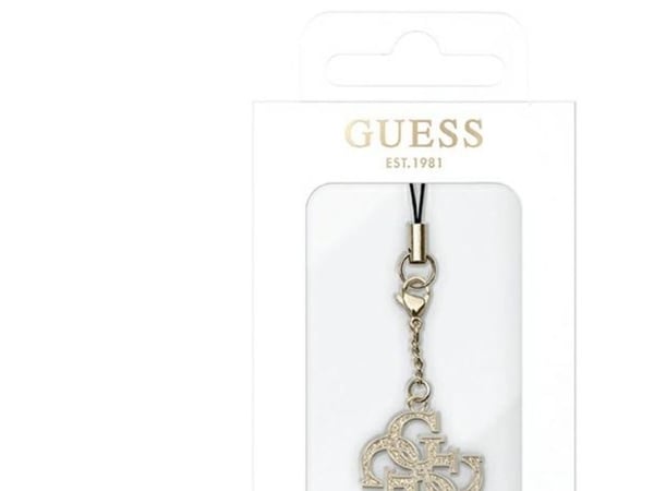 Guess Guess anheng GUCPM4GID Phone Strap 4G Glitter Charm
