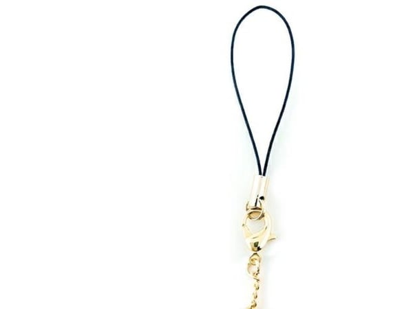 Guess phone strap anheng GUCPMHGLD hjerte diamant