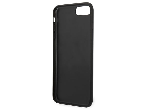 Apple iPhone 7+/8+ Karl Lagerfeld-omslag Saffiano Ikonik Karl&Choupette Head (KLHCI8LSAKICKCBK) svart