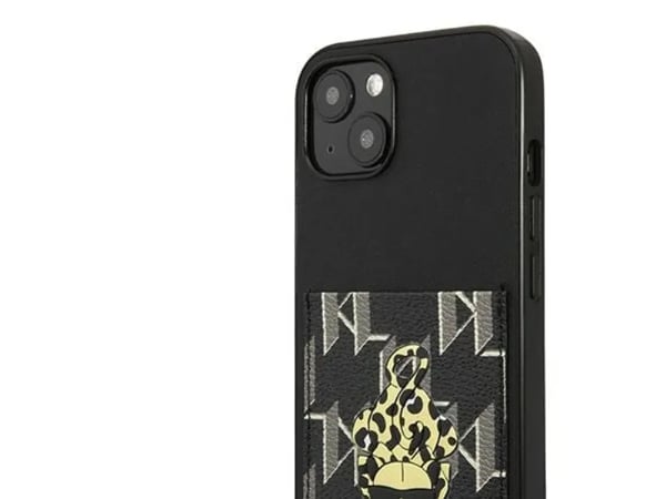 Karl Lagerfeld Karl Lagerfeld KLHCP13MCANCNK iPhone 13 6,1" hardcase czarny/black Karlimals Cardslot