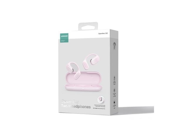 Joyroom Openfree JR-OE1 trådløse hodetelefoner rosa