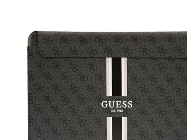 Guess laptop-etui Sleeve GUCS16P4RPSK 16" svart/black 4G Printed Stripes