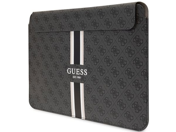 Guess laptop-etui Sleeve GUCS16P4RPSK 16" svart/black 4G Printed Stripes