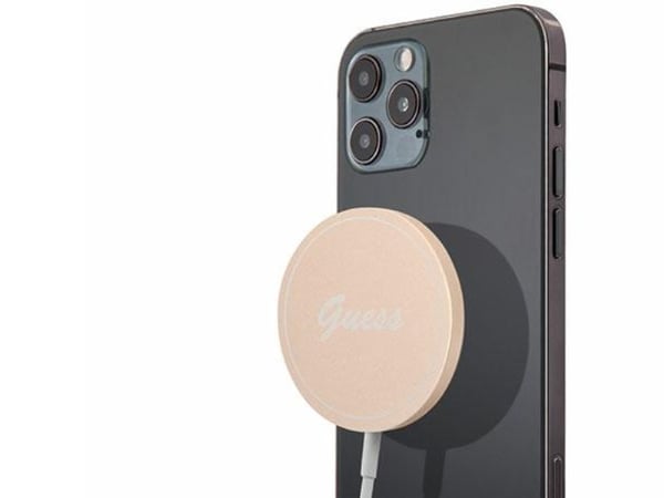 Guess induktiivinen laturi Guess GUCBMSLRD USB-C 15W MagSafe kultainen/kultainen