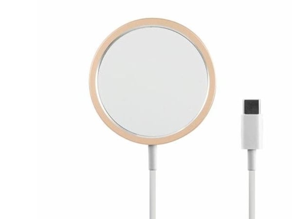 Guess induktiivinen laturi Guess GUCBMSLRD USB-C 15W MagSafe kultainen/kultainen