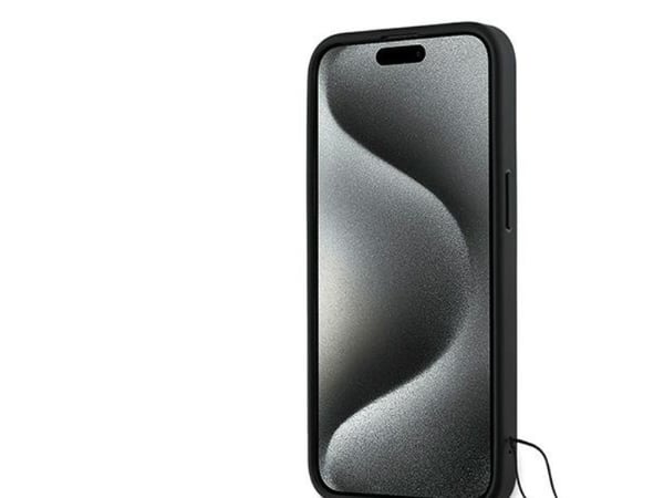 DKNY DKNY handledsrem Stock Logo – fodral iPhone 14 Pro (svart)