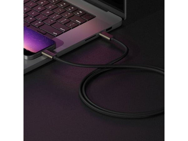 Ringke USB-C til USB-C-kabel 1 m svart (RGK1950)