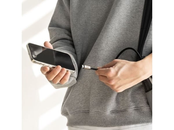Ringke USB-C til USB-C-kabel 1 m svart (RGK1950)
